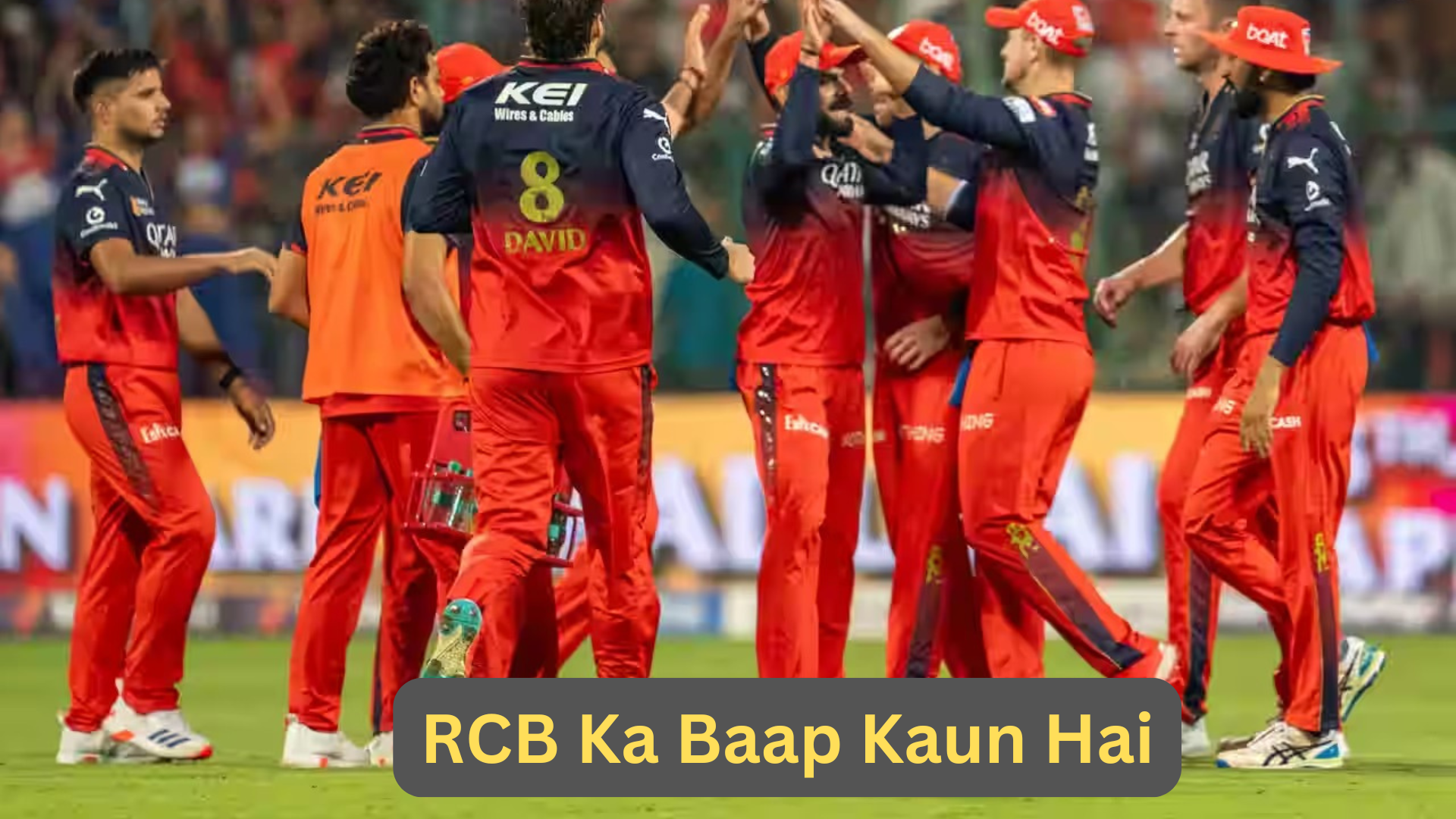 RCB Ka Baap Kaun Hai